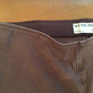 We The Free Flared Mauve Jeans